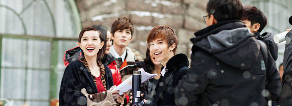 郭敬明与演员们