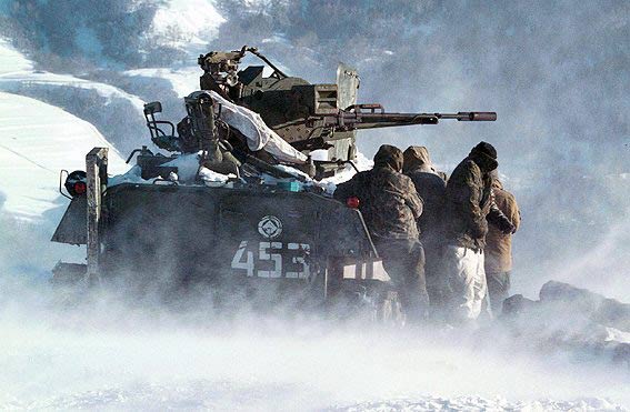 两次车臣战争血腥旧照。