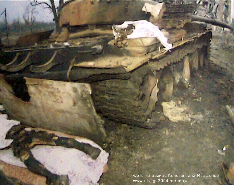 两次车臣战争血腥旧照。