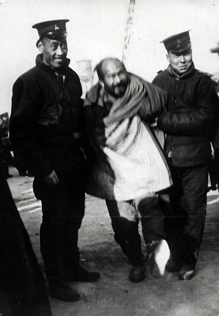 1928年，中国，死刑执行现场。