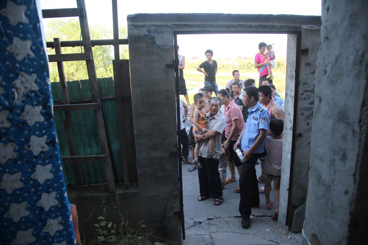 8月6日，浙江省嘉兴市秀洲区油车港镇濮家湾村蜡烛浜一带，河南信阳打工者陈小龙的出租屋。