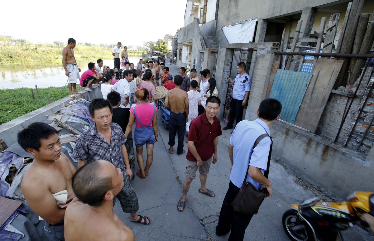 8月6日，浙江省嘉兴市秀洲区油车港镇濮家湾村蜡烛浜一带，河南信阳打工者陈小龙的出租屋。