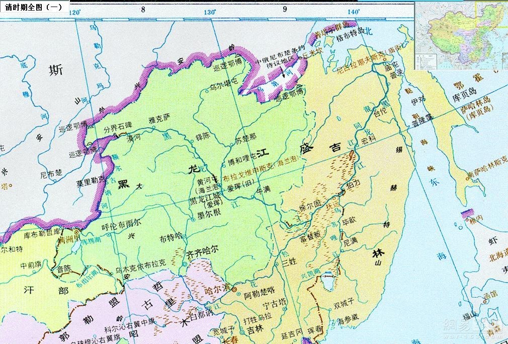 东北三省幅员辽阔，物产丰富，沙俄一直对其垂涎三尺。