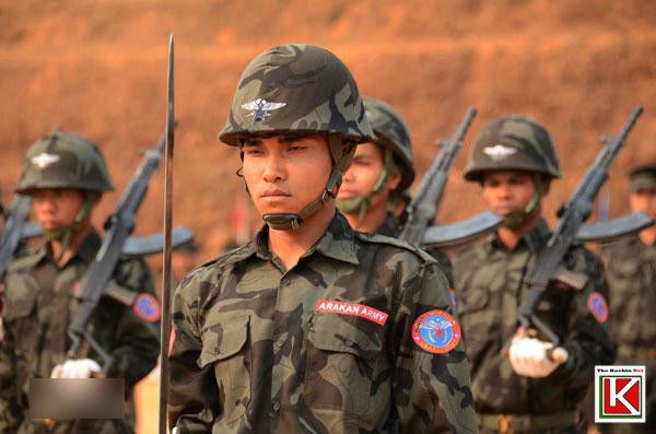 若开民族解放军1973年在泰国缅甸边境得到克伦民族联盟支持成立。是缅甸西部主要反政府民族武装，该组织的目标是“保护若开族人民,实现和平、正义、自由和发展”。