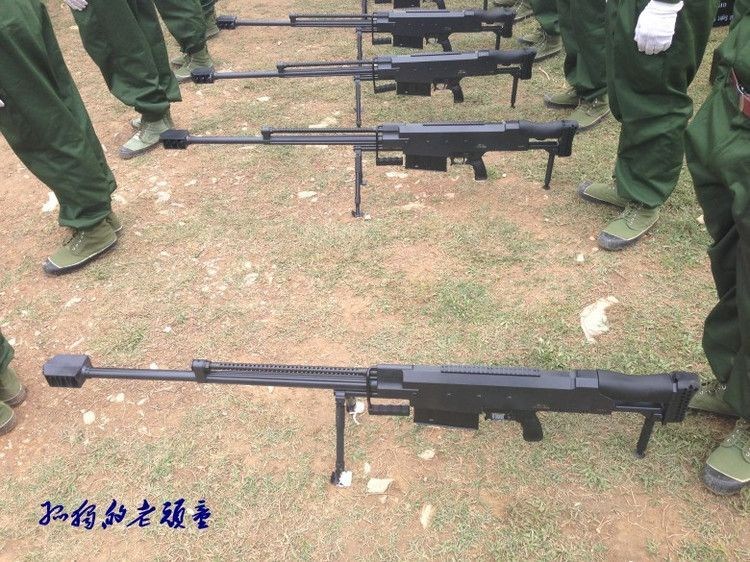 M99式12.7毫米狙击步枪。