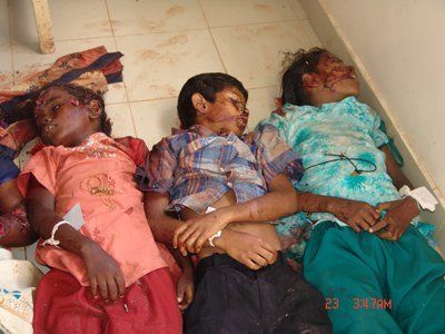 斯里兰卡内战，是斯里兰卡反政府武装泰米尔猛虎组织和斯里兰卡政府之间的战争，1983年7月，斯里兰卡泰米尔伊拉姆猛虎解放组织（猛虎组织）成员在北部的贾夫纳半岛打死13名政府军士兵，斯里兰卡首都科伦坡随即爆发针对泰米尔族人的大规模暴力冲突，从而引发斯里兰卡内战。2009年斯里兰卡反政府武装泰米尔猛虎组织最高领导人5月18日在北部地区被政府军打死，持续近30年的斯里兰卡内战就此告一段落。联合国称这场内战造成8万-10万人丧生。