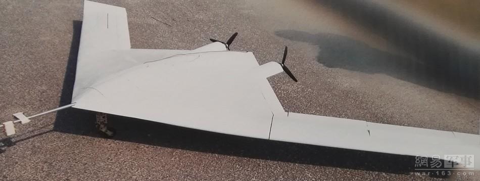 图为自稳定飞翼技术验证机。