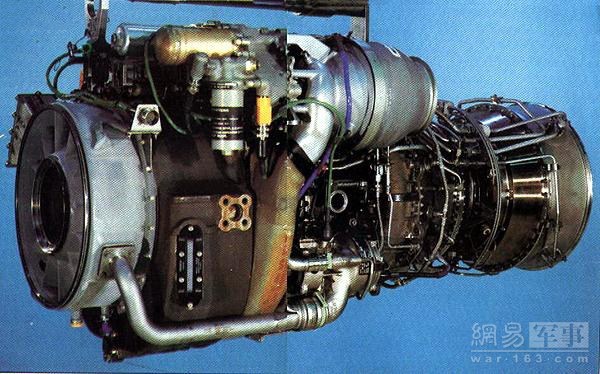 图为：T-700发动机。