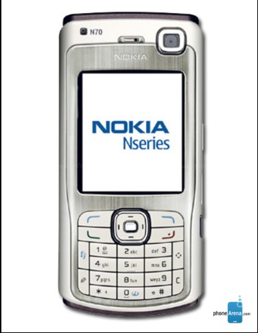 诺基亚N70是诺基亚6680的后继机型，运行的是Symbian 8.1 Series S60系统。这款手机非常热卖，几乎可以被称为是一台“街机”。N70是一款直板手机，外观上沿用了诺基亚的传统设计元素，配备了分辨率为176x208像素的2.1寸显示屏，200万像素后置摄像头，另有一个VGA前置摄像头。