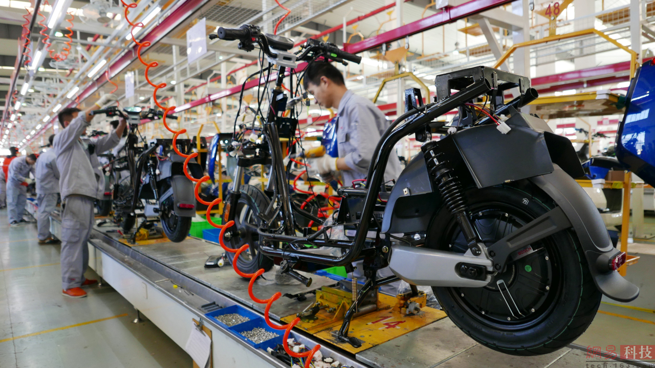 已经初见模样的小牛电动车。（来源：网易科技）