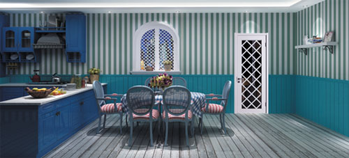 2010年上市，此款门造型独特，为双层玻璃夹中间的菱形格结构，后现代崇尚自由的风格，深受80后喜爱。（来源：网易家居）