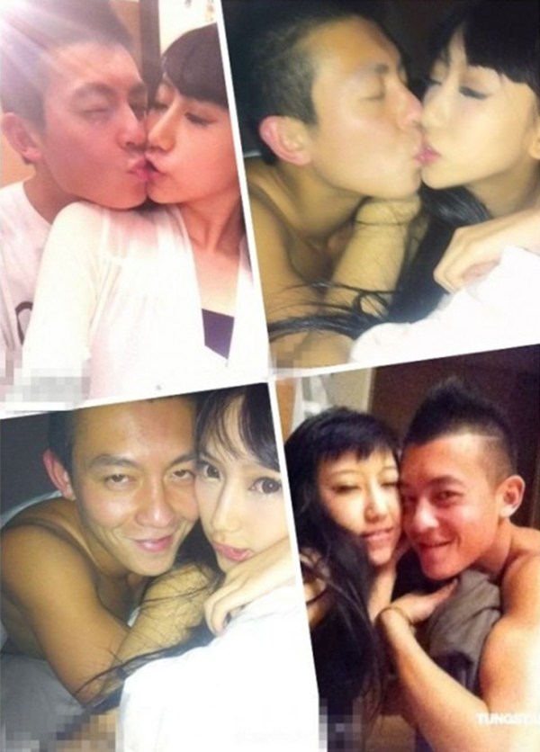 谢芷蕙手机信息泄露致与陈冠希吻照曝光