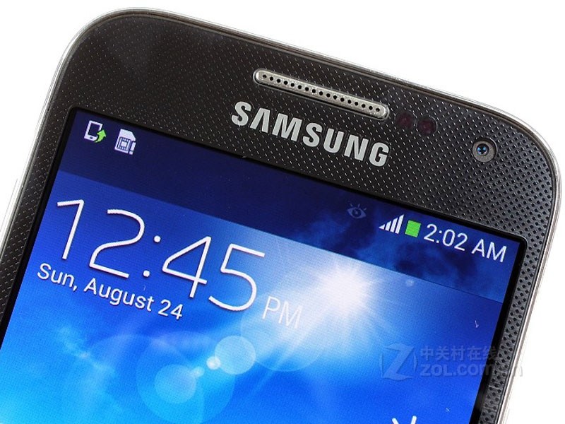 三星 GALAXY S4 Mini(i9190):类型:局部细节图,颜色:酷黑#000000