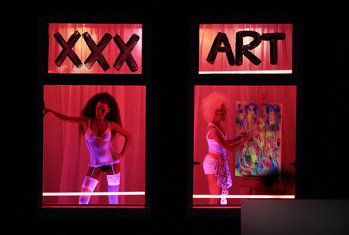 阿姆斯特丹的“橱窗女郎”