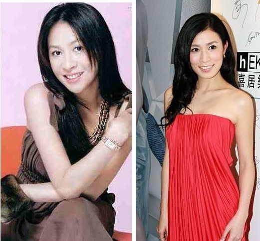 地位至高无上的嘉玲姐和TVB当红花旦佘诗曼长得也如双胞胎一样！就算是让朝伟哥哥过来辨认，恐怕都要认错吧。