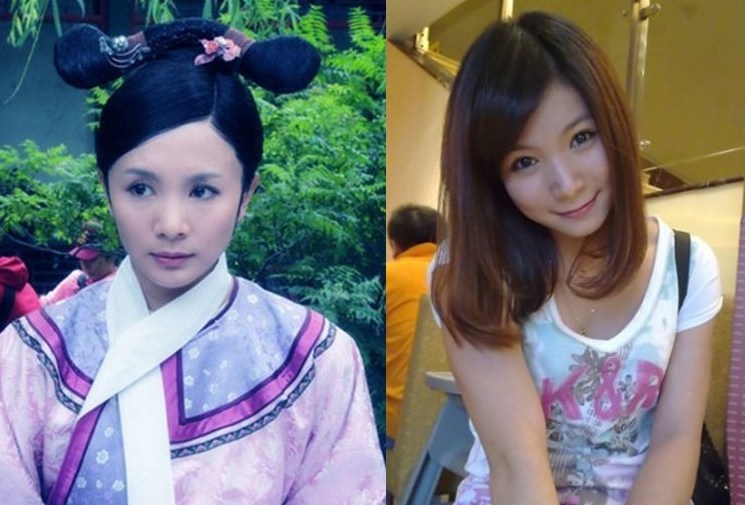 “古人”与现代人撞脸，跳水的和演戏的撞脸，真心佩服广大人民群众火眼晶晶。
