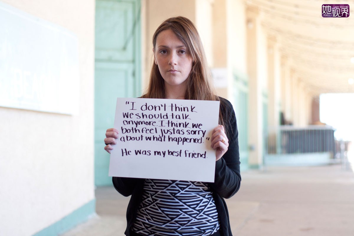 “我觉得我们以后不应该再说话了，我们俩都为刚才发生的事情感到抱歉。”——他是我最好的朋友。