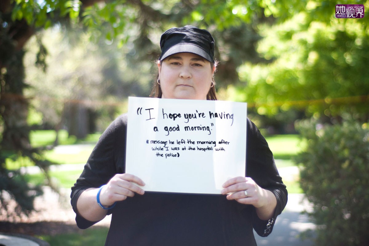 “希望你有一个美好的早上。”——那天早上他离开后，我和警察一起在医院时，收到他的短信。