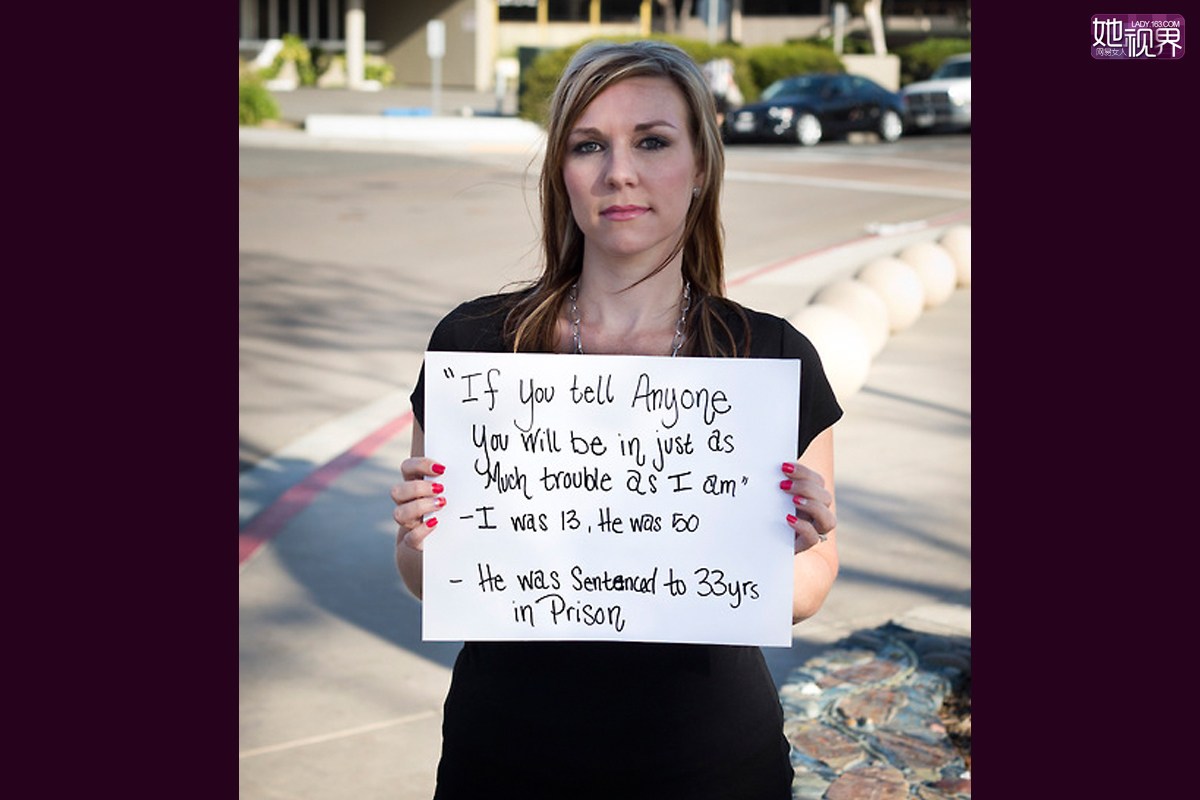 “如果你胆敢告诉任何人，那你就跟我一样麻烦大了。”——当时我13岁，他50岁。他被判33年徒刑。
