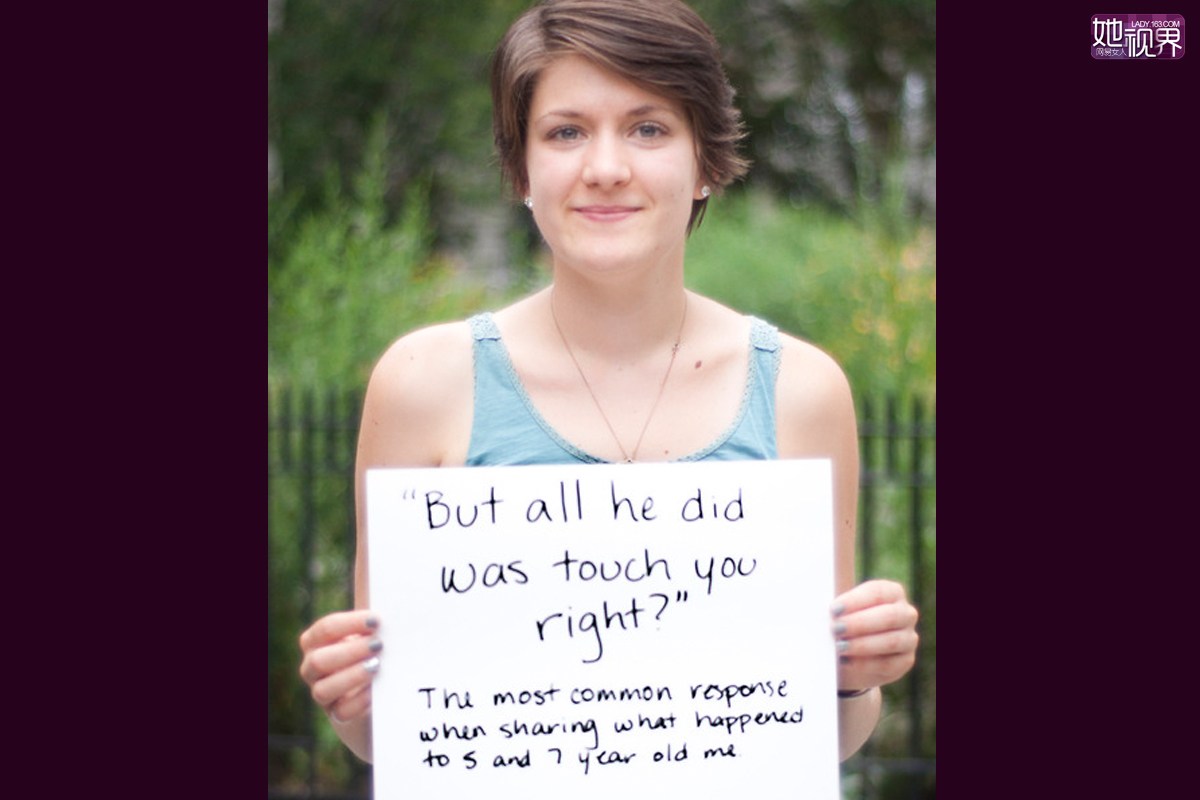 “但是他所做的一切，不过就是摸摸你，不是吗？”——当我讲述发生在6、7岁的我身上的事情时，得到的最普遍的回应。
