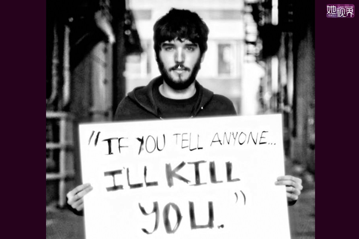 “如果你告诉任何人，我就杀了你。”