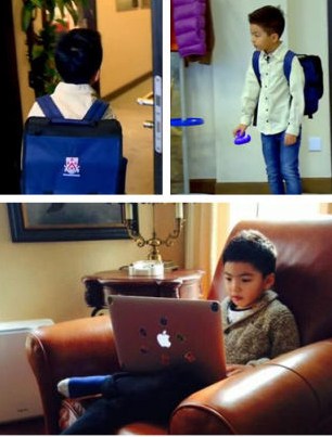 上周看了浙江卫视《爸爸回来了》的小伙伴们，是不是都被节目里的威廉弟弟(华谊兄弟传媒集团执行总裁王中磊的儿子王元也的昵称)吓到了吧？！这个8岁的小帅哥在节目中，跟外国友人流利对话20分钟，顺利帮助老外解决了买鸟问题，还用英文做数学作业……让屏幕外的小伙伴们大跌眼镜，小家伙的英语实在太棒了，有网友目测“这奏是专业八级的水平吧”。原来，威廉弟弟就读的是一所国际语言学校----北京德威英国国际学校，一学年的学费就是18.65万元，纯英文教学，入学考试也都是全英文的。