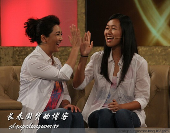 江珊不排斥女儿踏入演艺圈