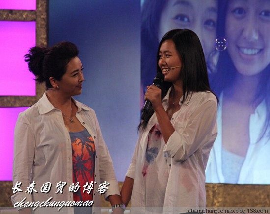 江珊不排斥女儿踏入演艺圈