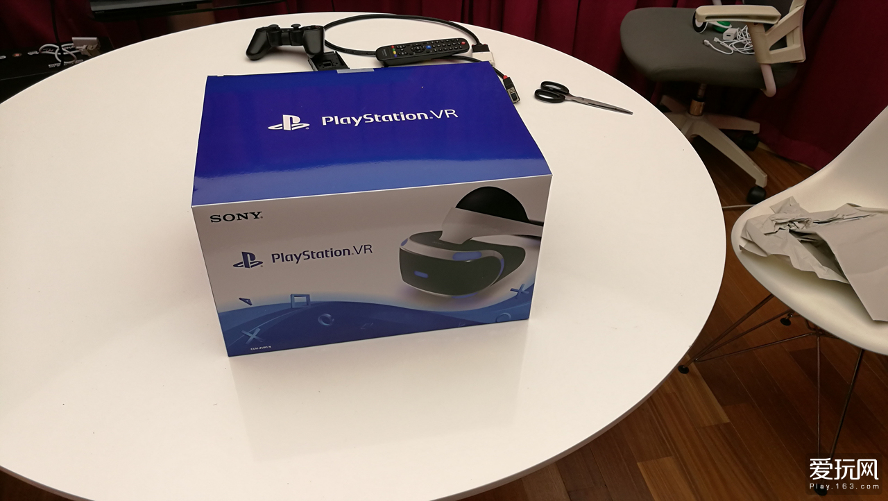 爱玩网独家 Playstation Vr开箱图集 手机网易网