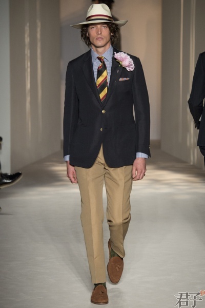 dunhill登喜路——2016伦敦春夏男装周秀场