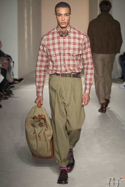 dunhill登喜路——2016伦敦春夏男装周秀场