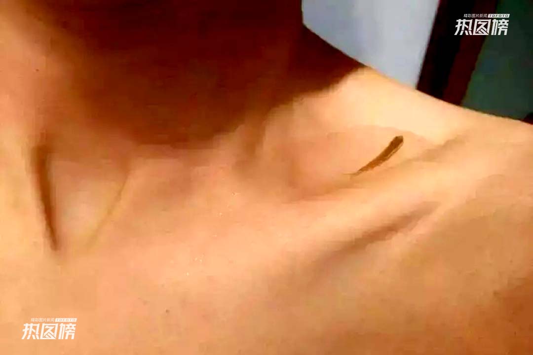 【锁骨养鱼】反手摸肚脐，锁骨放硬币，酒窝夹笔盖什么的都弱爆了，现在流行锁骨养鱼，你们城里人真会玩。