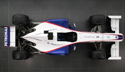 宝马发布2009赛季新车f109库比卡负责首航